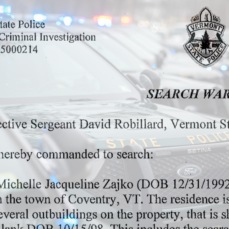 Court records show police searched Vermont property as part of probe in Pennsylvania double-homicide